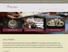 Tablet Screenshot of neebco.com